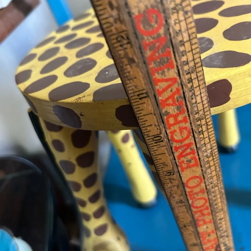 Vintage Giraffe Table
